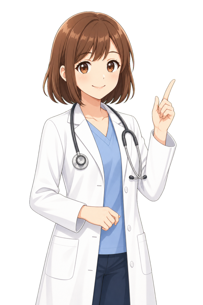 おうち美容クリニックの案内キャラクター